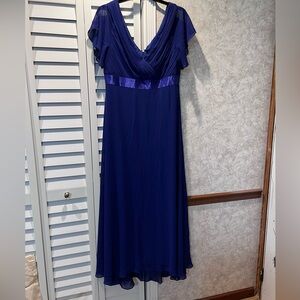 Blue maxi dress